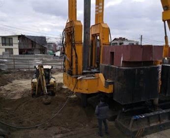 Static compaction of soils